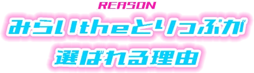 みらいtheとりっぷが選ばれる理由